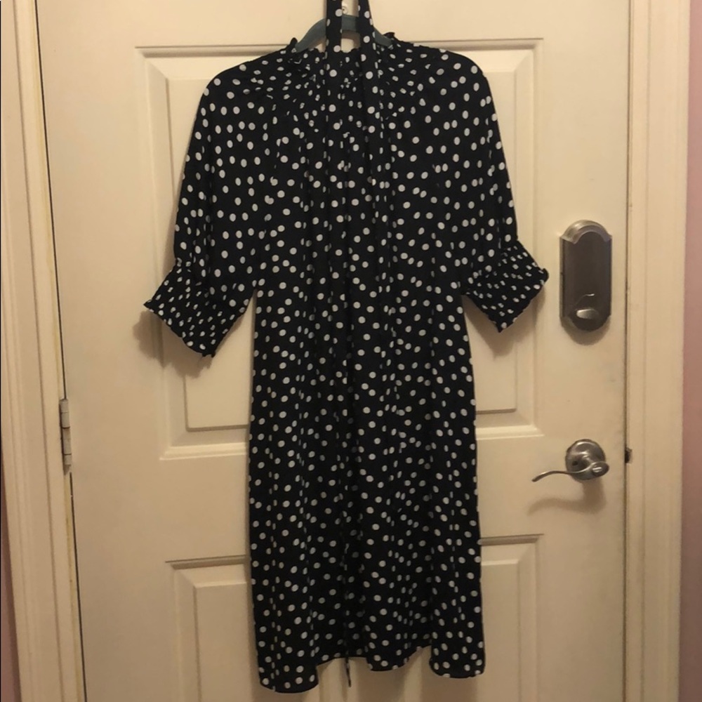 Cece polka dot dress